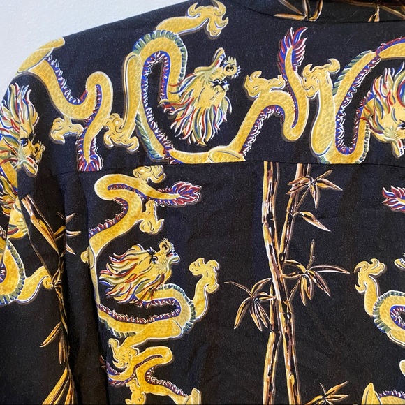 Ocean Current Vintage Dragon Button-Up - Picture 7 of 7